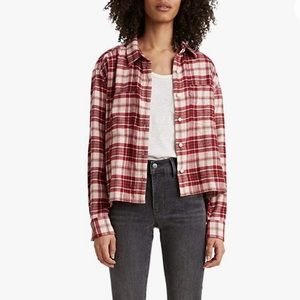 Levi’s plaid utility shirt